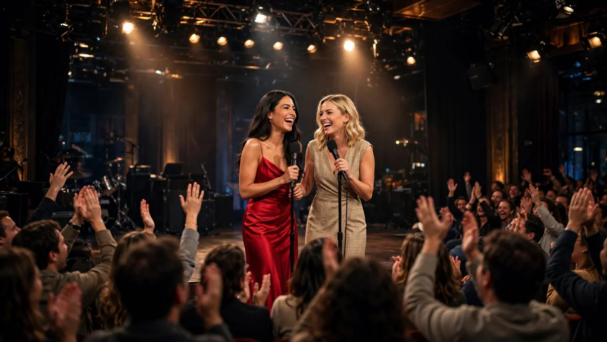 Taylor Swift Crashed Dakota Johnson’s SNL Monologue, and the Therapist Joke Landed Perfectly
