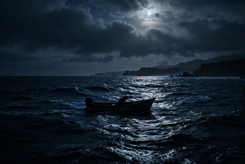 Coast guard search operation.