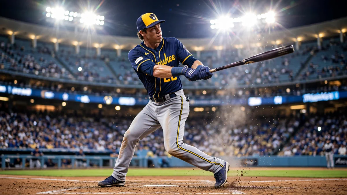 Brewers beat Dodgers 6-2 in NLCS Game 3, one win from the World Series