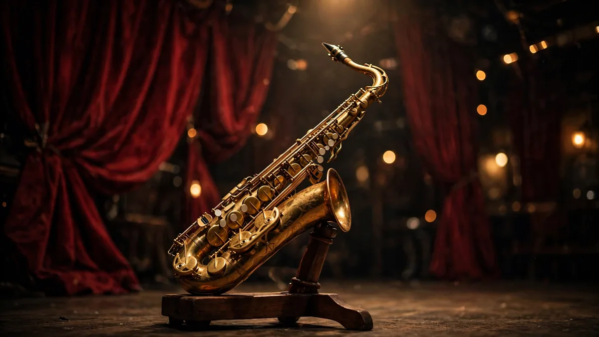 Bill Clinton playing saxophone in a viral tribute video